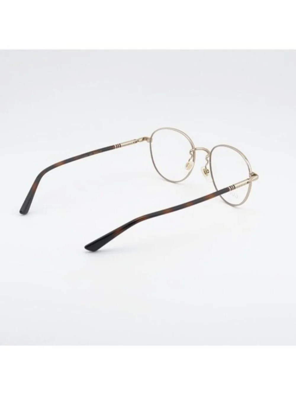 Gucci GG0392O 004 Eyeglasses Green / Gold 51mm Round Frame